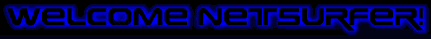 Welcome Netsurfer